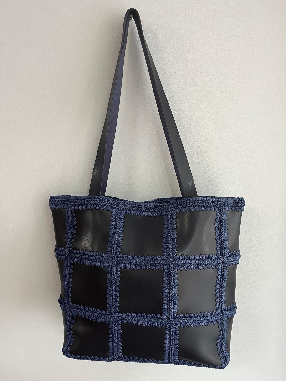 El Yapımı Şık Abiye Makrome Çanta 11