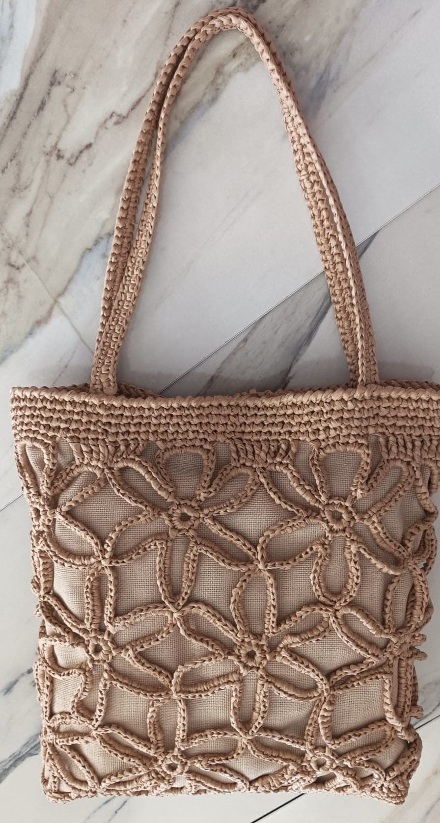 El Yapımı Şık Abiye Hasır Çanta 20