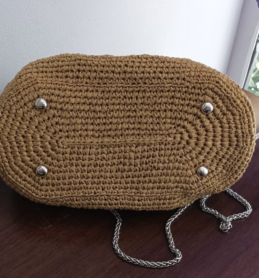 El Yapımı Şık Abiye Hasır Çanta 19