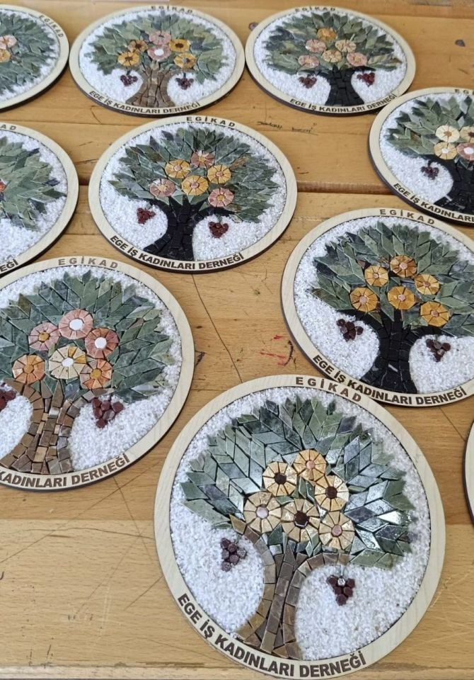 Mozaik Hayat Ağacı Hediye Paketi