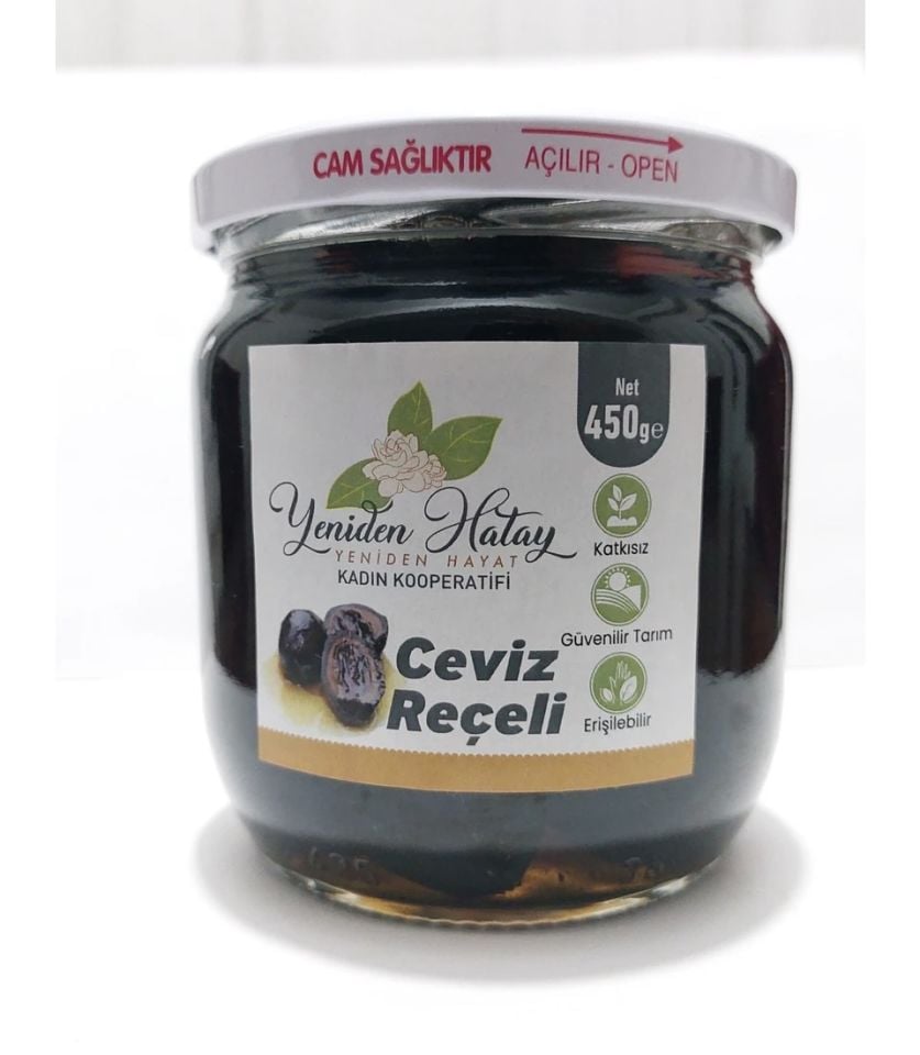 Taze Ceviz Reçeli  450 Gr