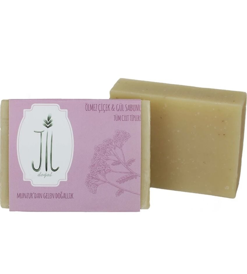 Ölmez Çiçek ve Gül Sabunu 110Gr