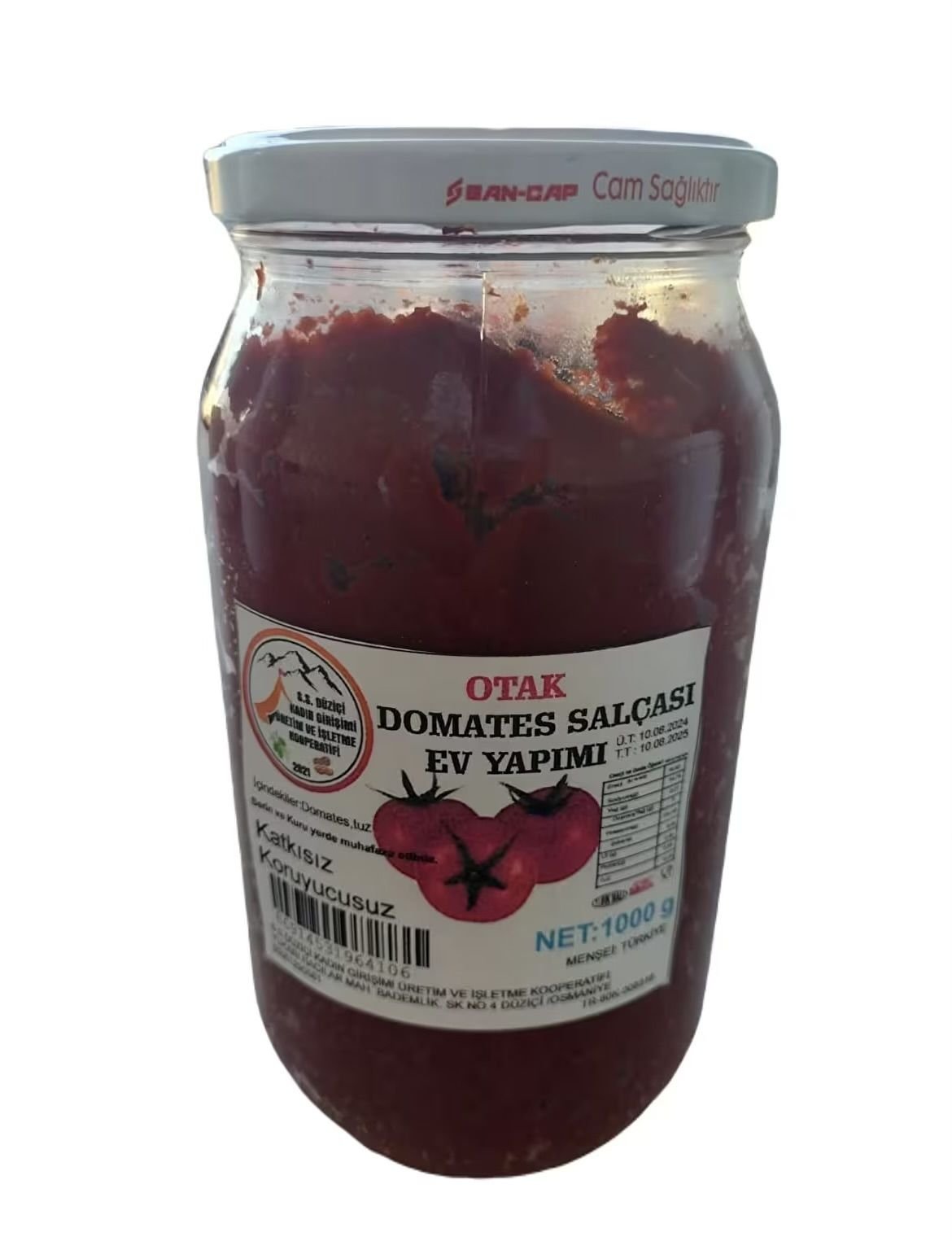 Domates Salçası Ev Yapımı 1Kg