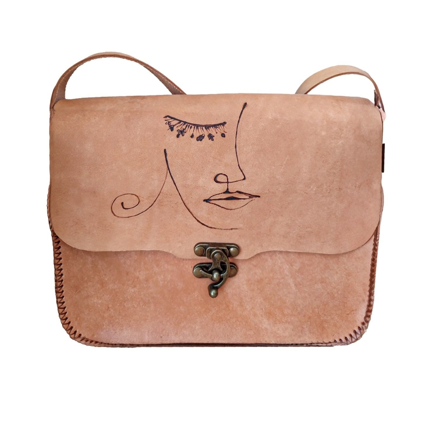 Vaketa Deri FİGÜR Çanta