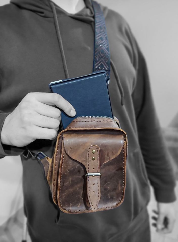 Vaketa Deri Erkek El Çanta