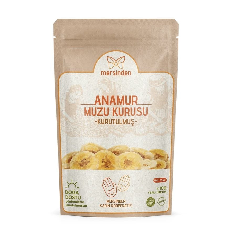 Anamur Muz Kurusu 50 Gr