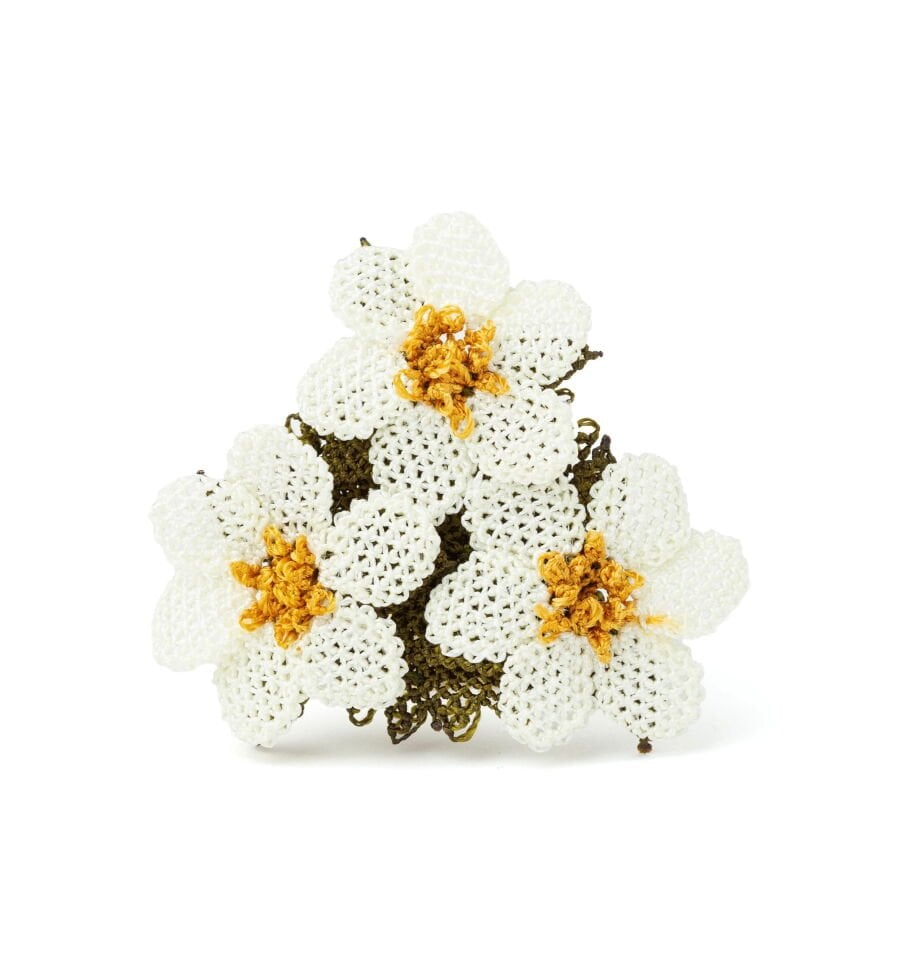 İğne Oyası Anne Sevgisi Broş