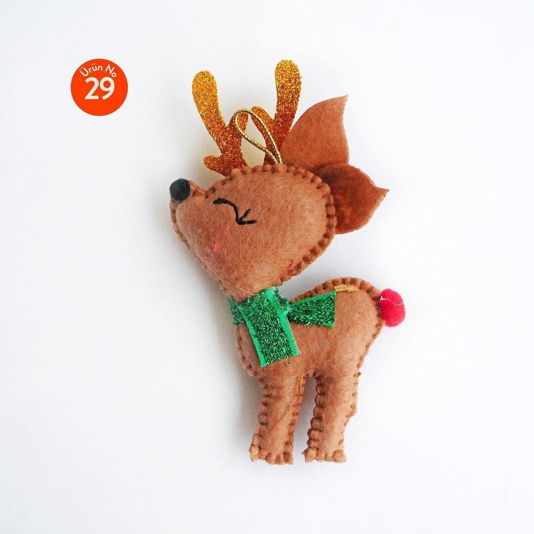 Keçe Bambi Etkinlik Süsü