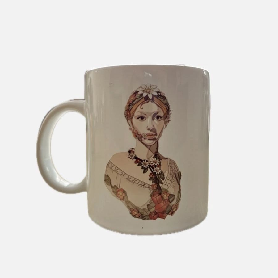 Çiçek Tanrıçası Flora Hediyelik Kupa