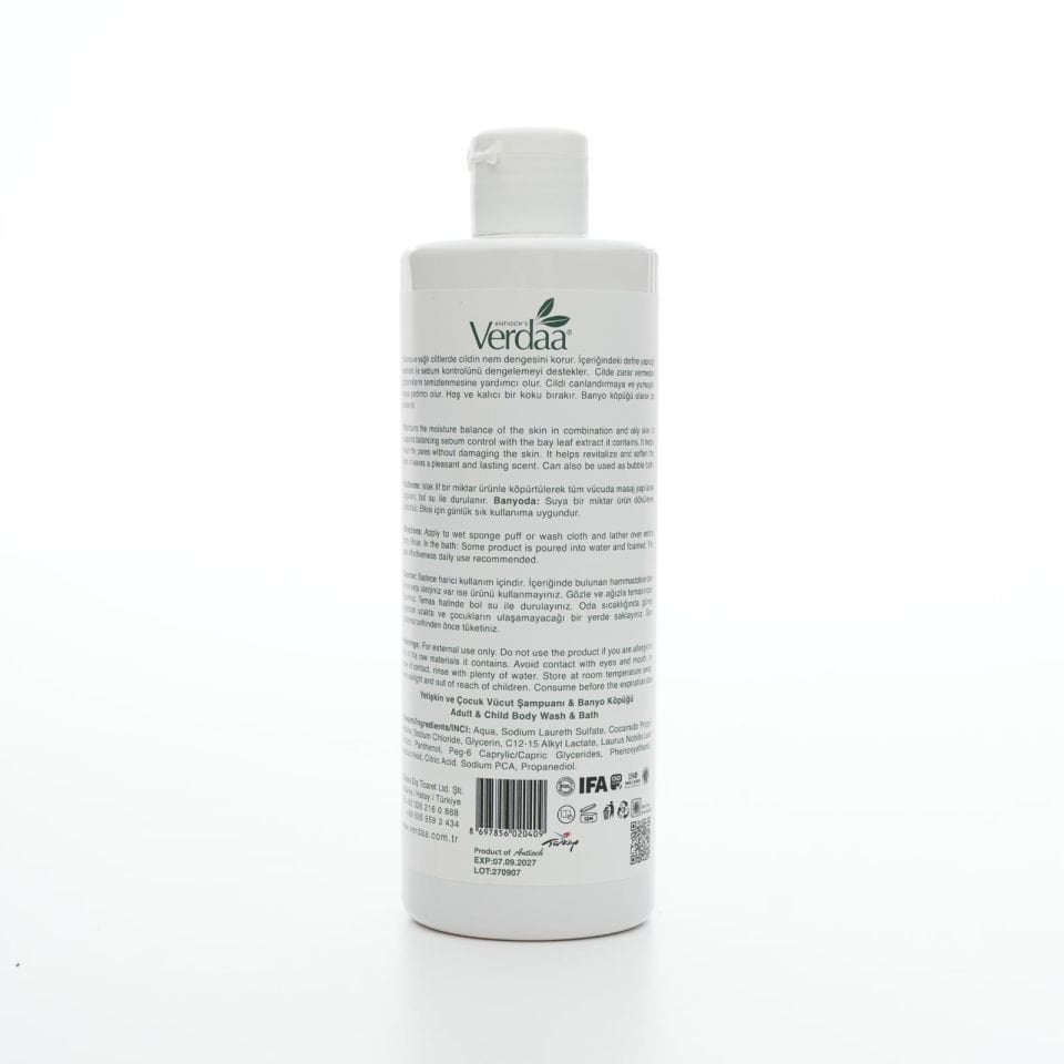 Bitkisel Defne Vücut Şampuanı 400ML