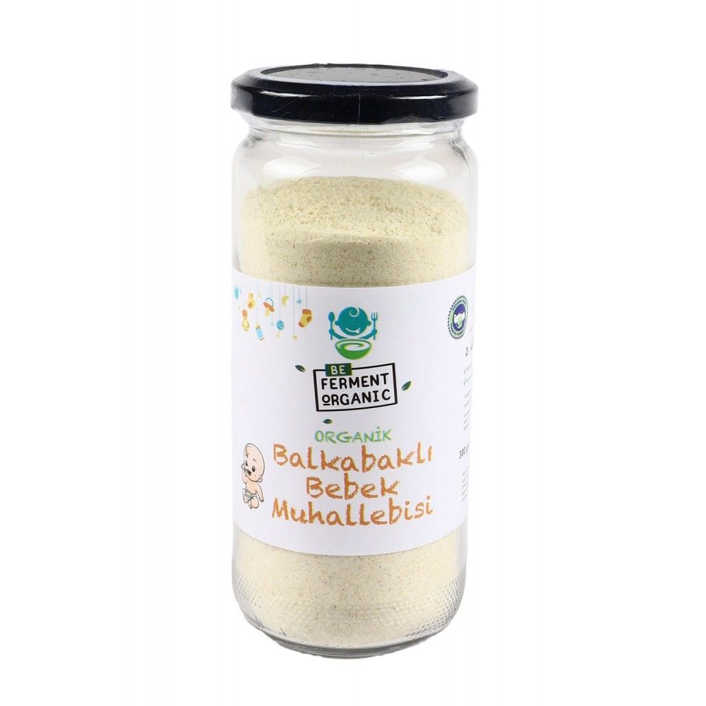 Organik Bal Kabaklı Bebek Muhallebisi Karışımı 300 Gr