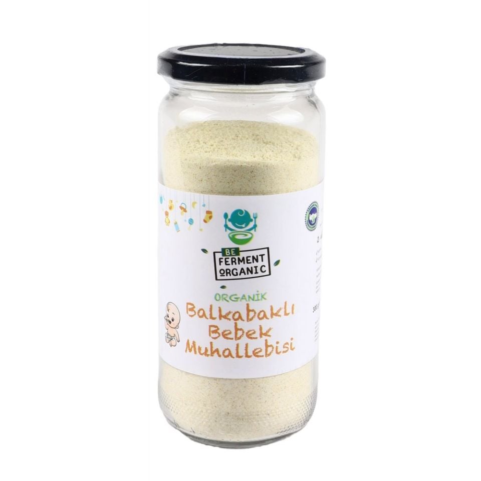 Organik Balkabaklı Bebek Muhallebisi Karışımı 300 Gr