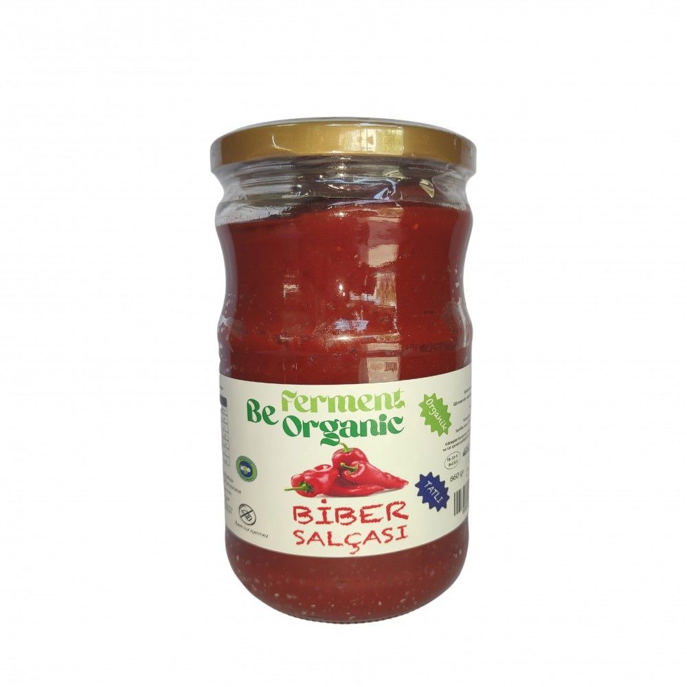 Organik Biber Salçası 660 Gr