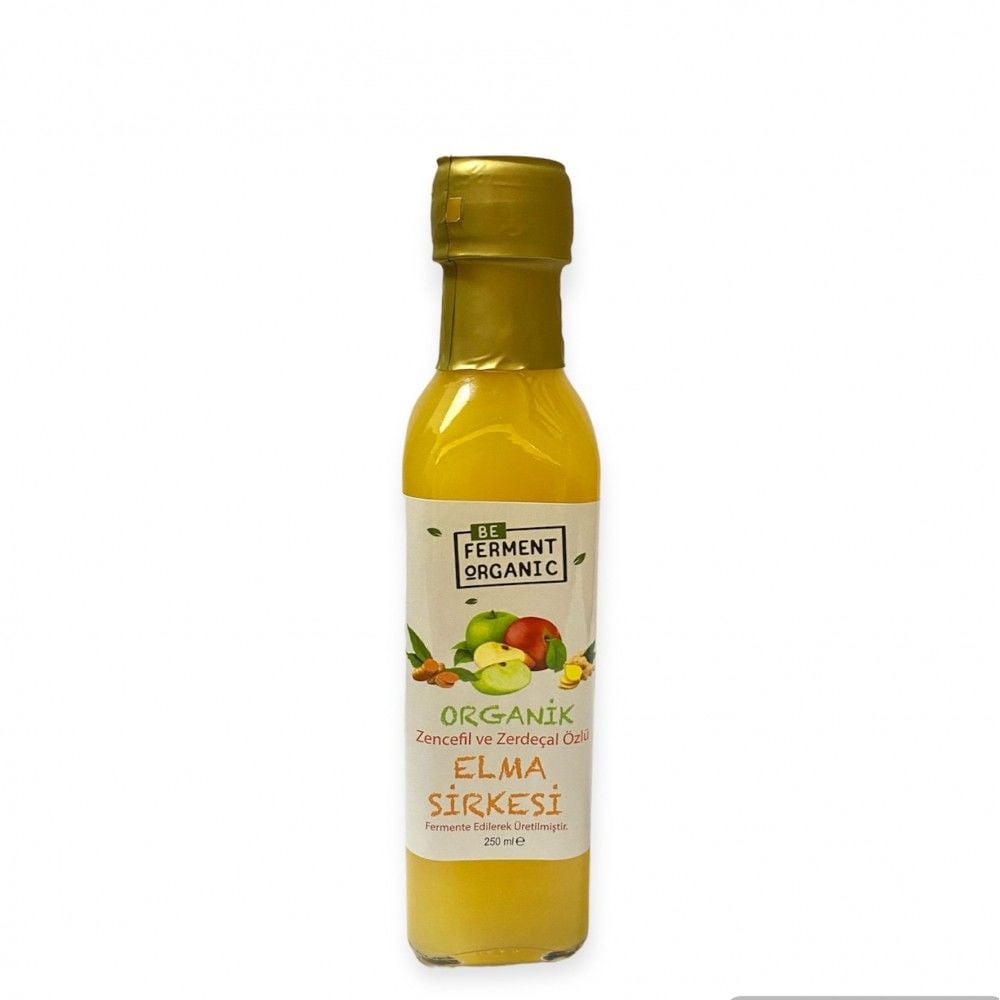 Zerdeçallı Zencefil Özlü Elma Sirkesi Özlü Elma Sirkesi 250CC