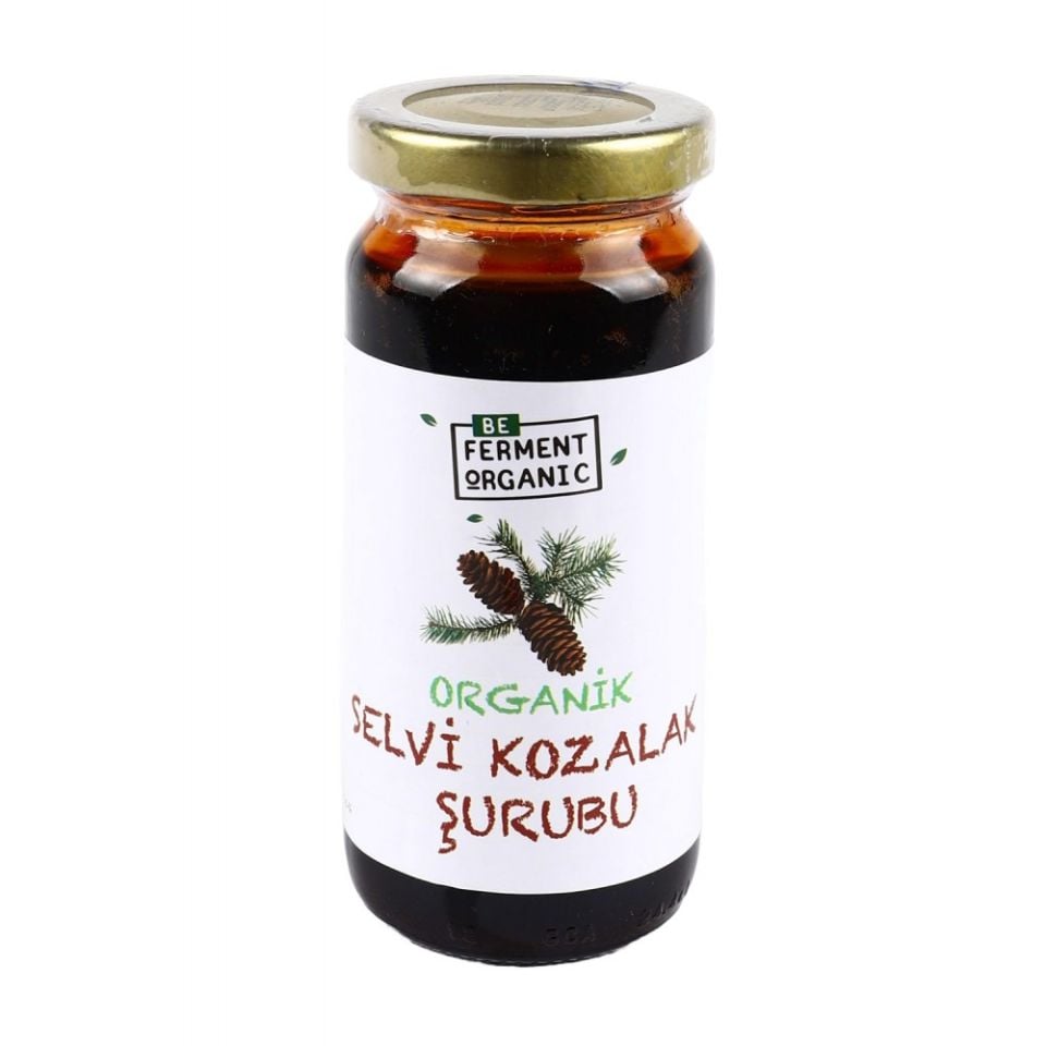 Organic Çam Kozalak Şurubu 220 Gr Cam
