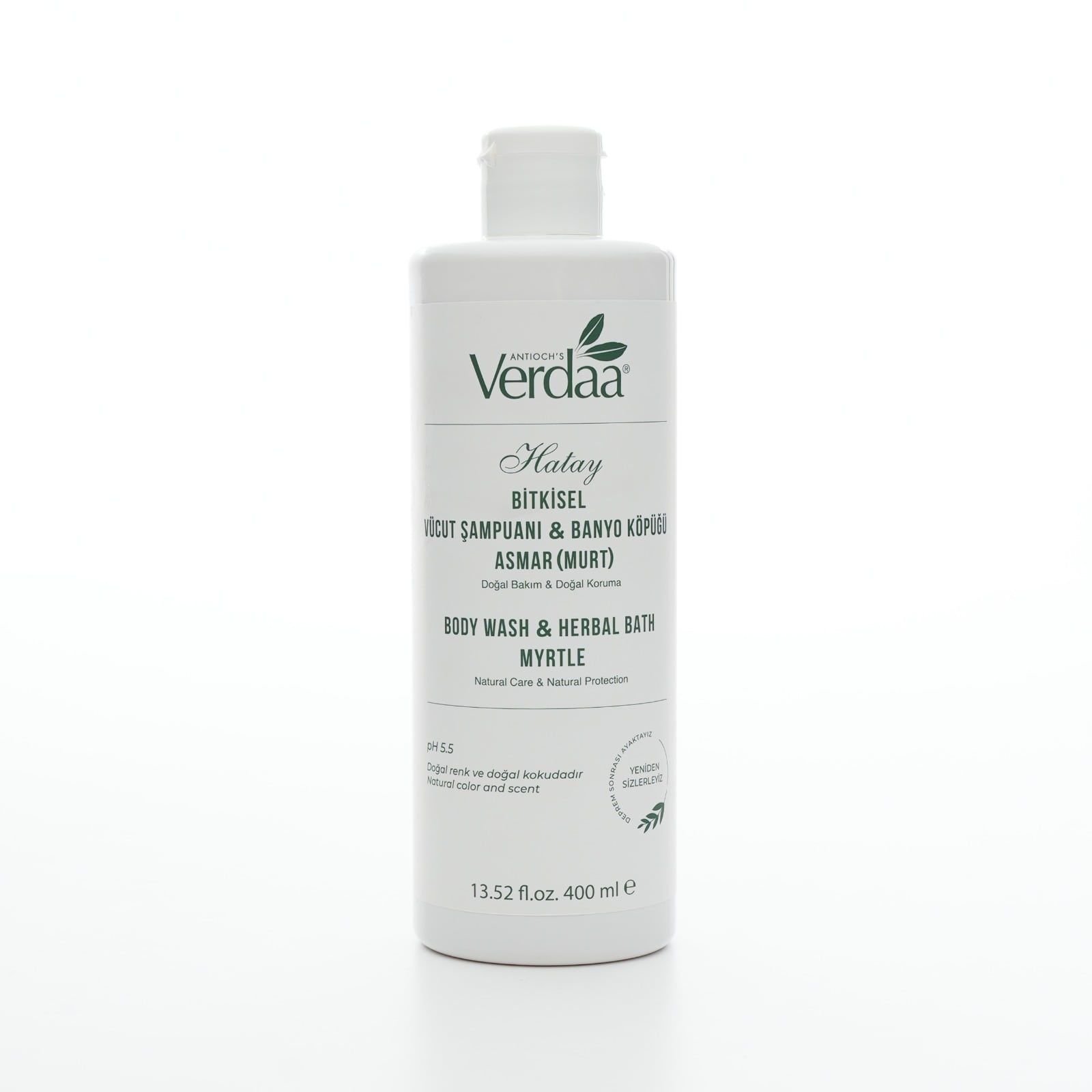 Bitkisel Asmar (Murt) Vücut Şampuanı 400 ml
