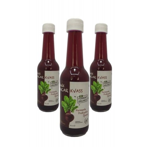 Organik Pancar Kvass Sade 250 ML