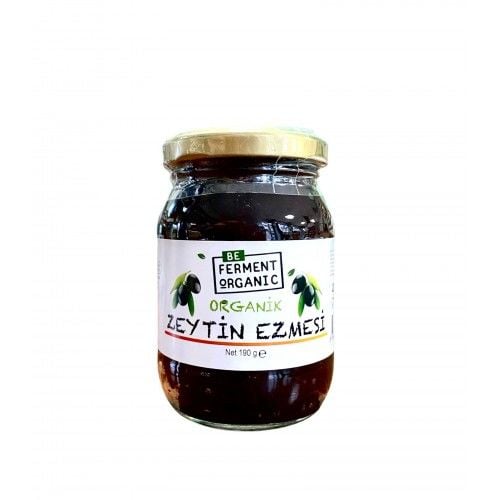 Organik Siyah Zeytin Ezmesi 190 ML