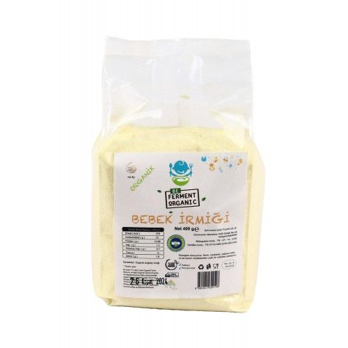 Organik Bebek İrmiği 400 Gr