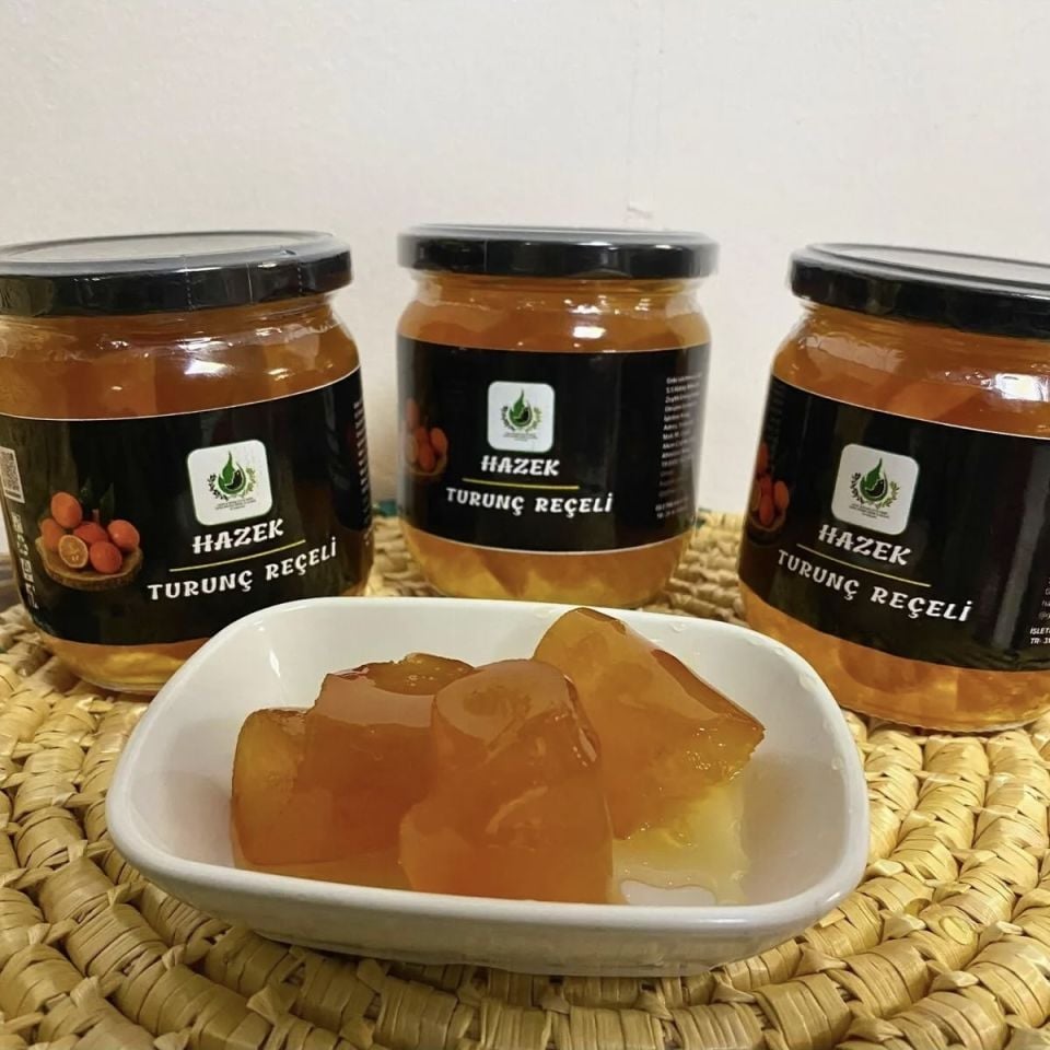 Hazek Turunç Reçeli 500Gr