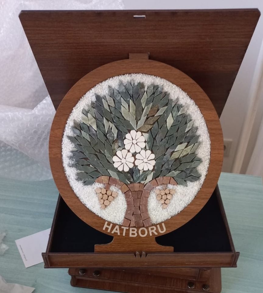 Mozaik Plaket  (Ahşap Kutulu)