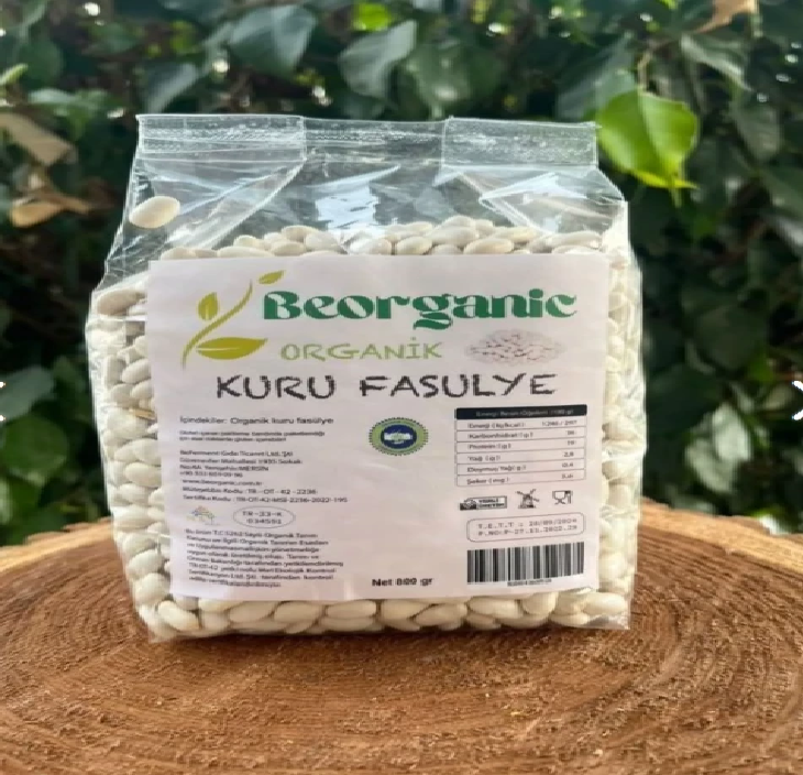 Organik Kuru Fasulye 800 Gr
