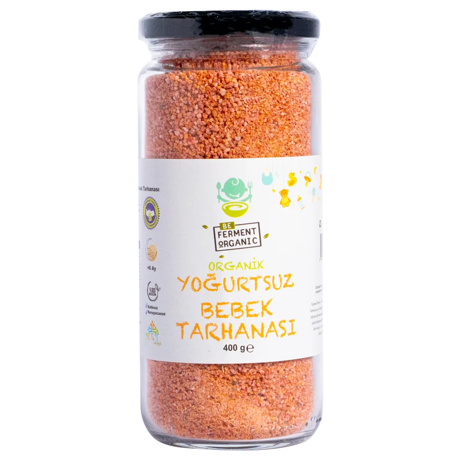 Organik Yoğurtsuz  Bebek Tarhanası 400 Gr