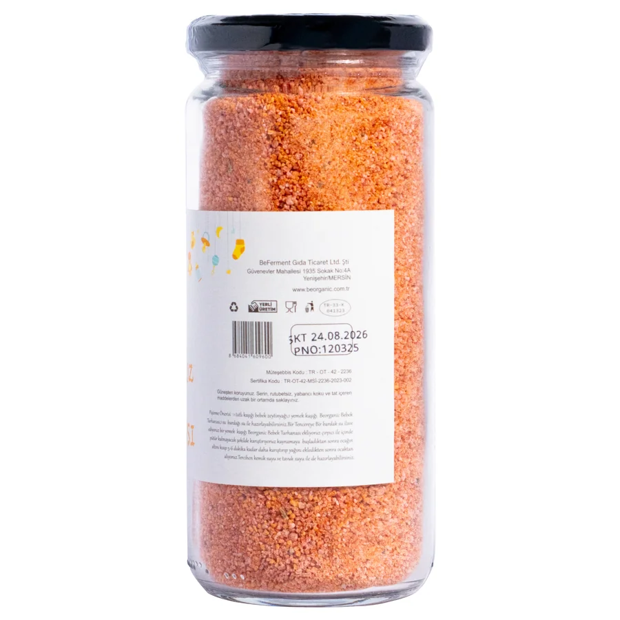 Organik Yoğurtsuz  Bebek Tarhanası 400 Gr