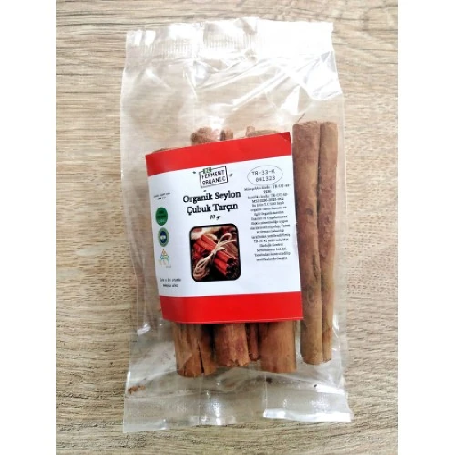 Organik Çubuk Tarçın 40 Gr