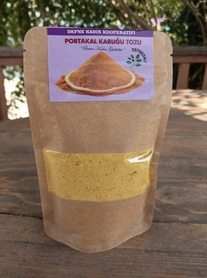 Portakal Kabuğu Tozu 100 Gr
