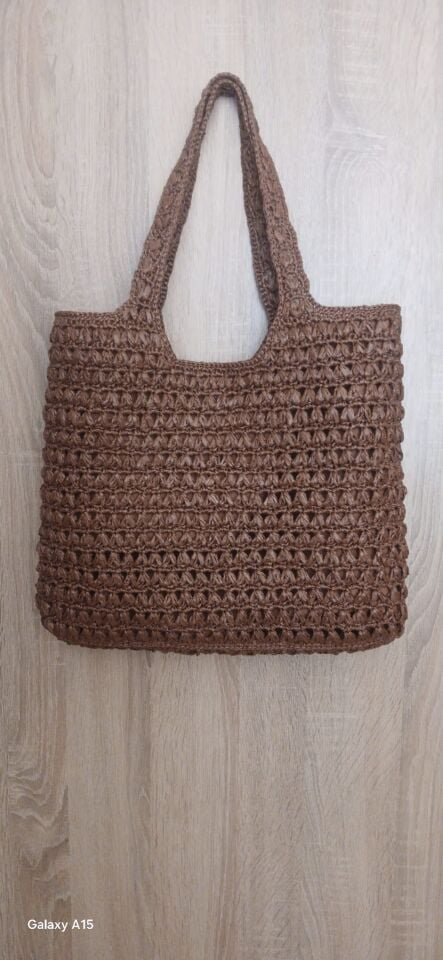 El Yapımı Şık Abiye Hasır Çanta 21