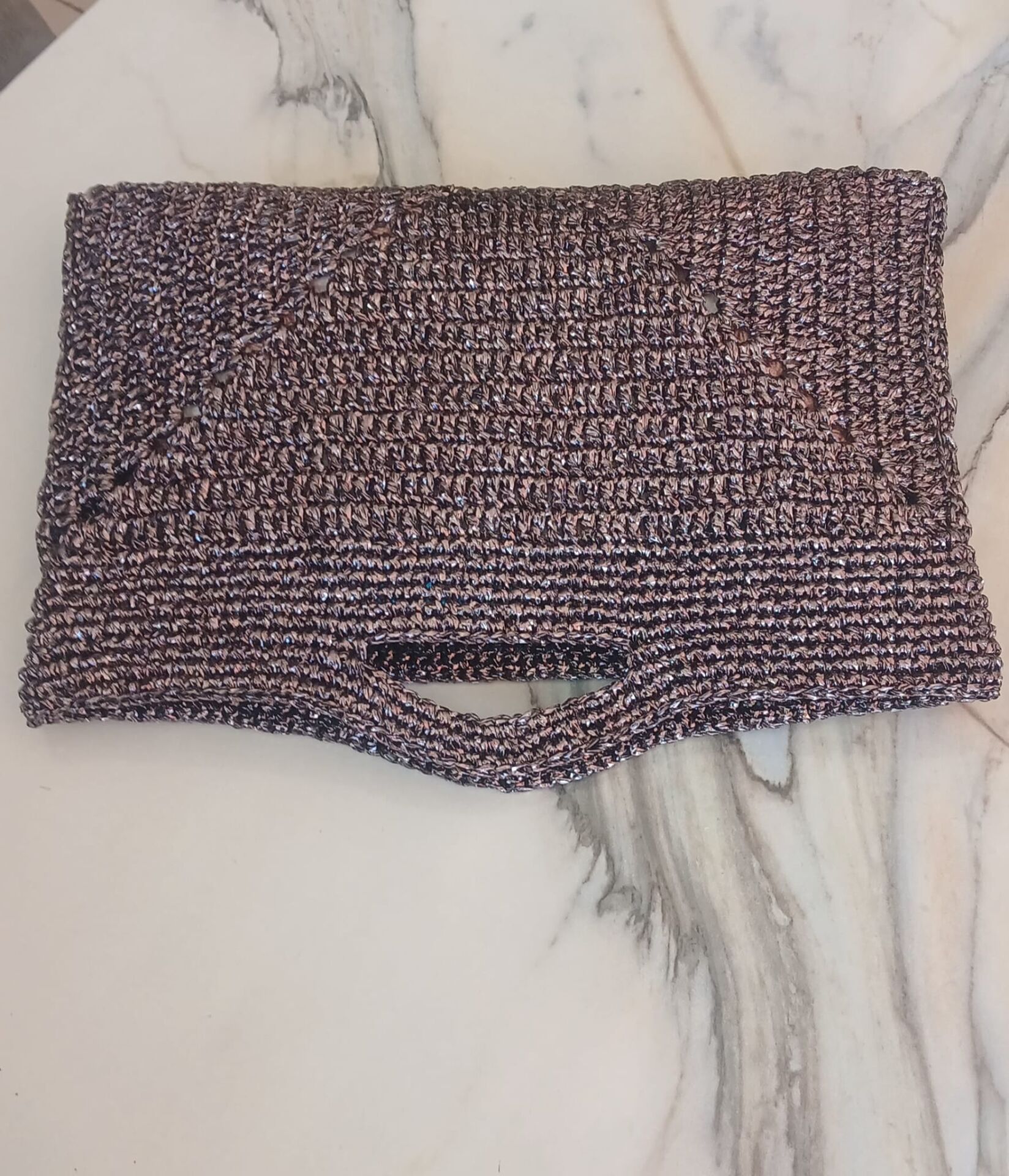 El Yapımı Şık Abiye Hasır Çanta 24