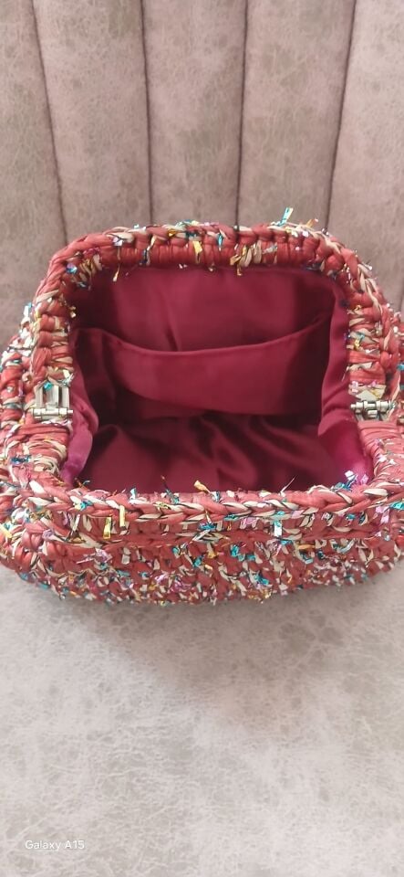 El Yapımı Şık Abiye Kadın Çantası 27