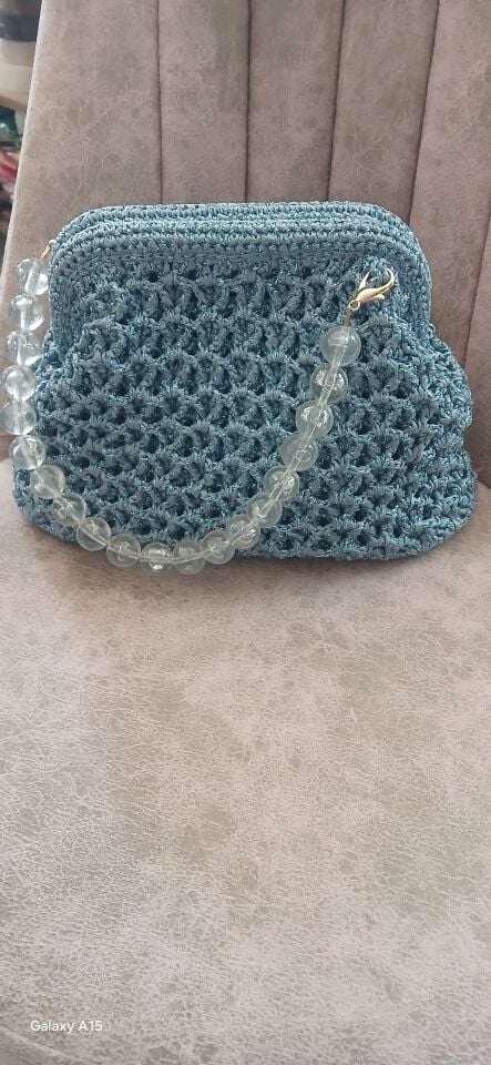 El Yapımı Şık Abiye Kadın Çantası 29