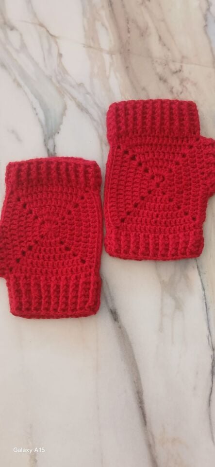 Ressam beresi / yarım parmak eldiven