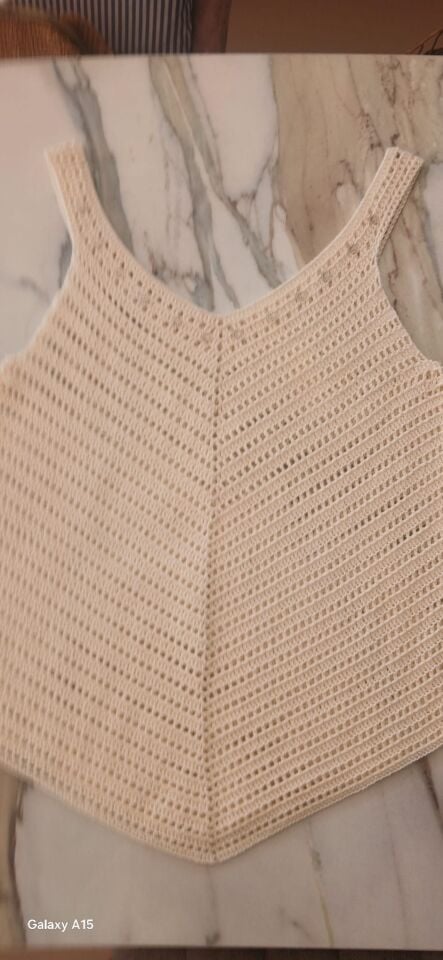 Tığ İşi Yazlık Bluz