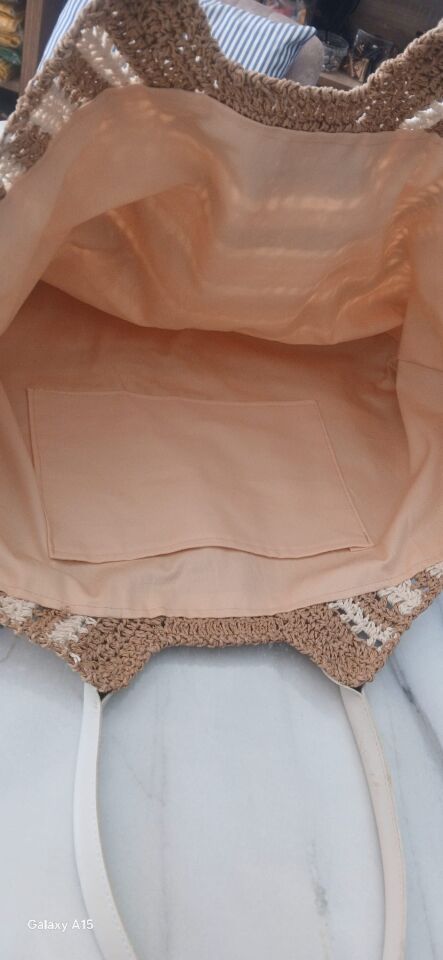 El Yapımı Şık Plaj Çantası 37