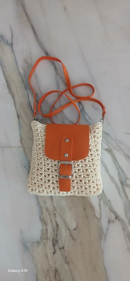 El Yapımı Şık Örgü Çanta 39