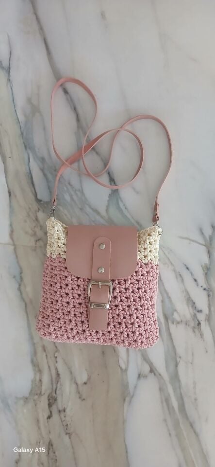 El Yapımı Şık Örgü Çanta 41