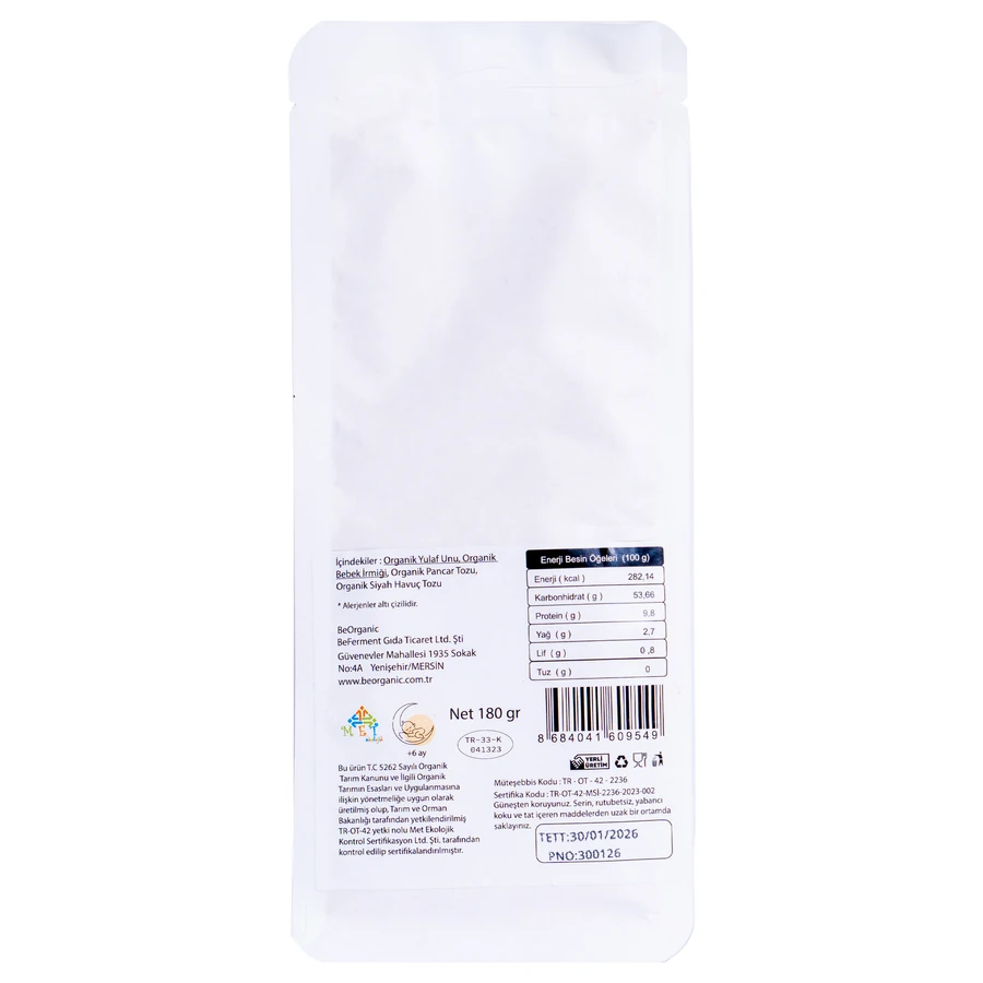 Organik Kırmızı Sebzeli Ek Gıda Çorbası 180 Gr