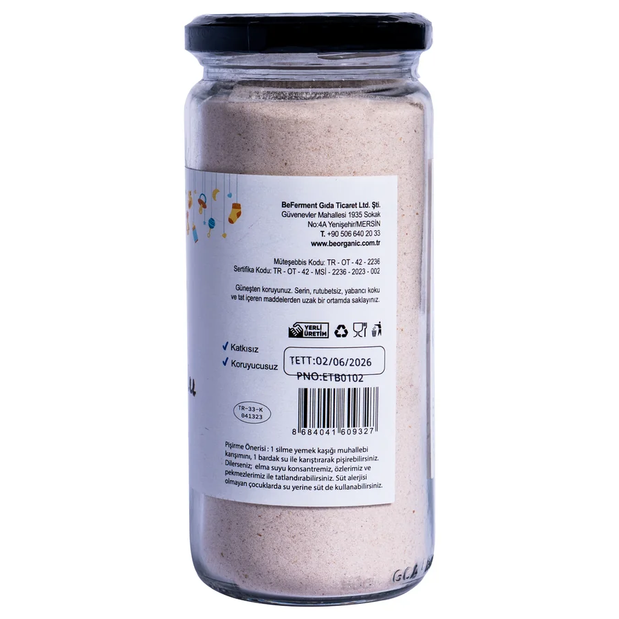 Organik Keçiboynuzlu Bebek Muhallebisi 300 Gr