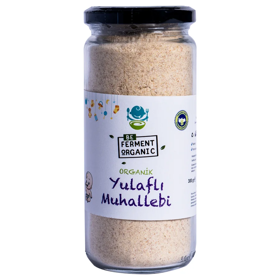 Organik Yulaf Unlu Bebek Muhallebisi 300 Gr