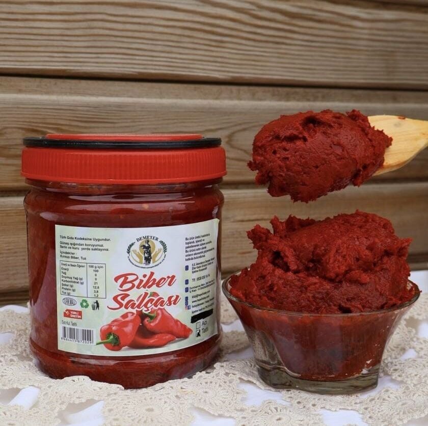 Hatay Acı Biber Salçası 1 KG