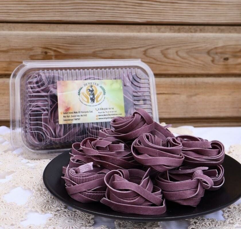 Doğal Sebzeli Ev Makarnası (Pancarlı) 250 Gr