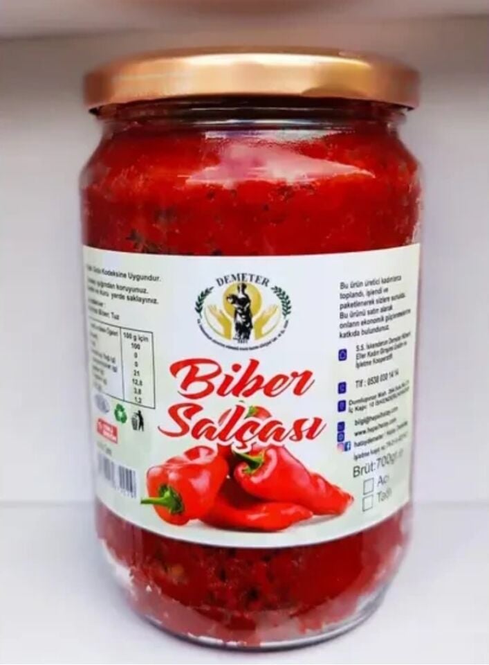 Hatay Biber Salçası (Acı) 700 Gr