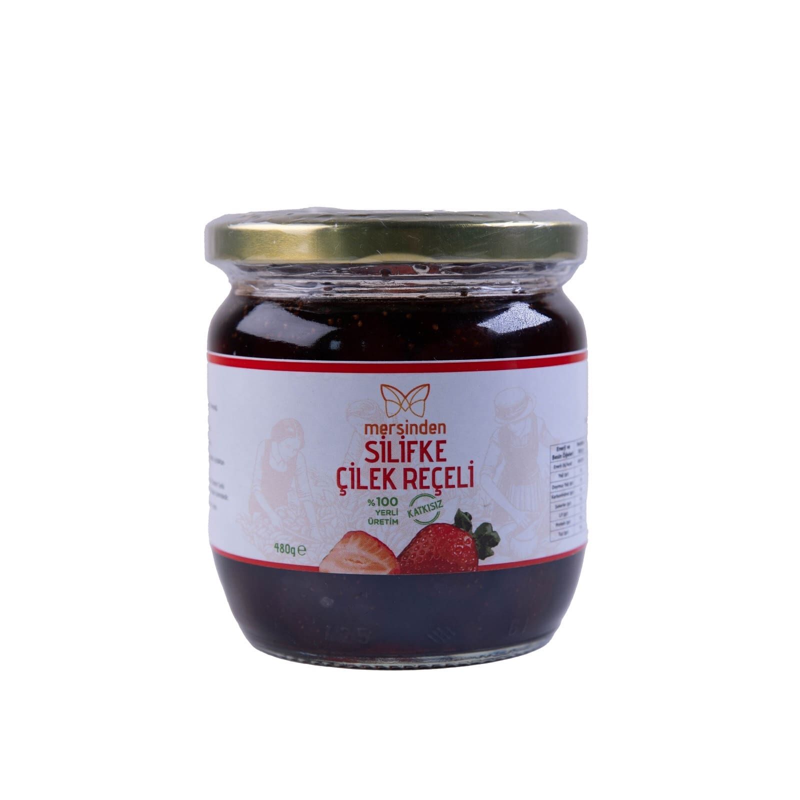 Silifke Çilek Reçeli 530 Gr