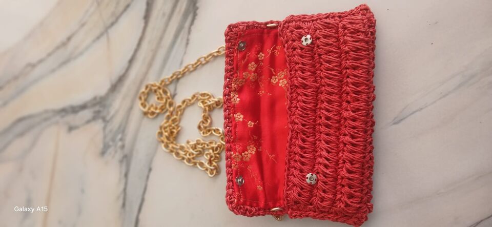 El Yapımı Mini Çanta