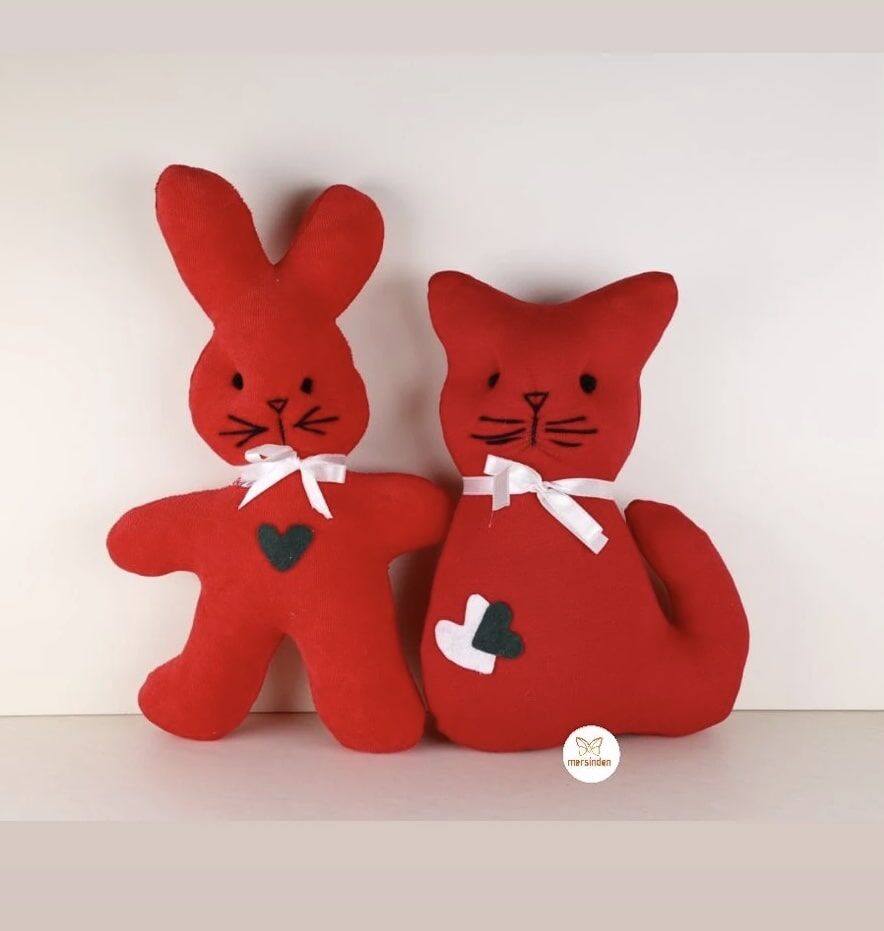 Uyku Arkadaşım Bez Oyuncak (Kedi)