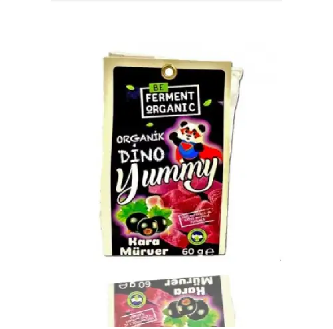 Organik Dino Kara Mürver Yummy
