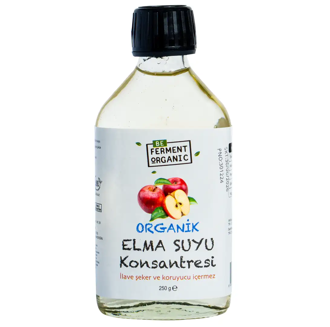 Organik Elma Suyu Konsantresi 250 Gr